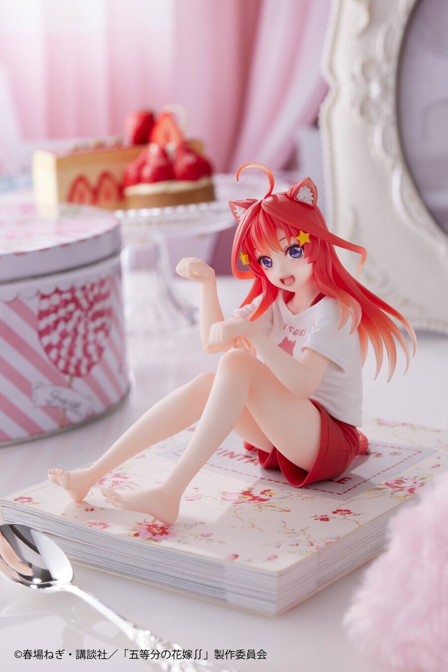 [타이토] 경품 Desktop Cute 5등분의 신부 나카노 이치카 룸웨어 공개_1.jpeg