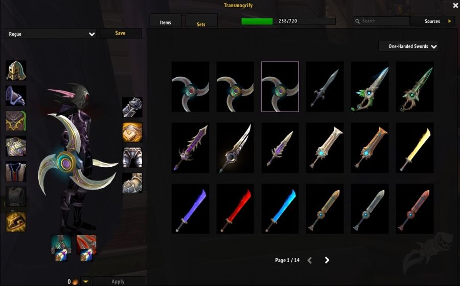 와우 용군단 10.1.7 나이트엘프 유산 보상 - 전통주의자의 칼도레이 칼날_2.jpg