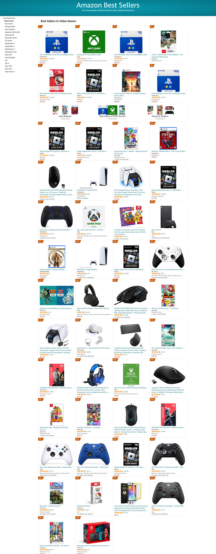 파이널 판타지 7 리버스 아마존 베스트 랭킹 7위_1.png