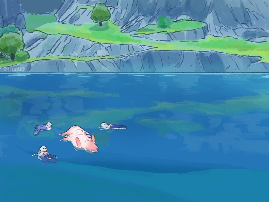 [원신] 하찮은 작가 신작 - 폰타인 낚시꾼 카즈하_3.jpg