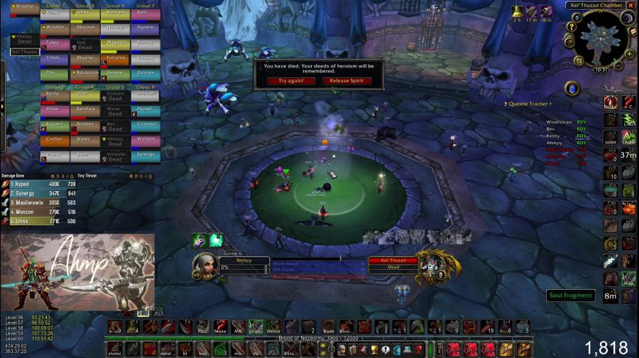 와우 클래식 하드코어 Frontier 전 세계 최초로 켈투자드 월퍼킬 성공_1.jpg