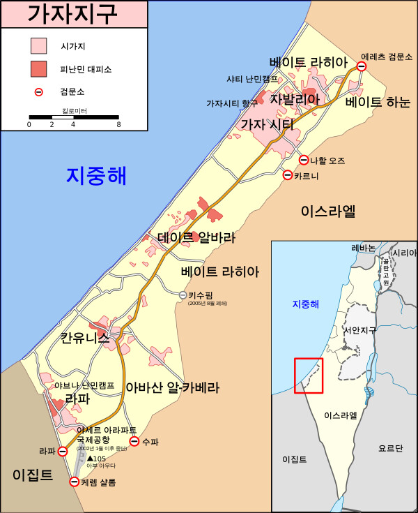 근데 가자지구 봉쇄 이집트는 왜 욕안하지