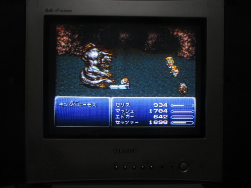 파이널 판타지 6 (9) - 브라운관 티비 화면_16.jpg