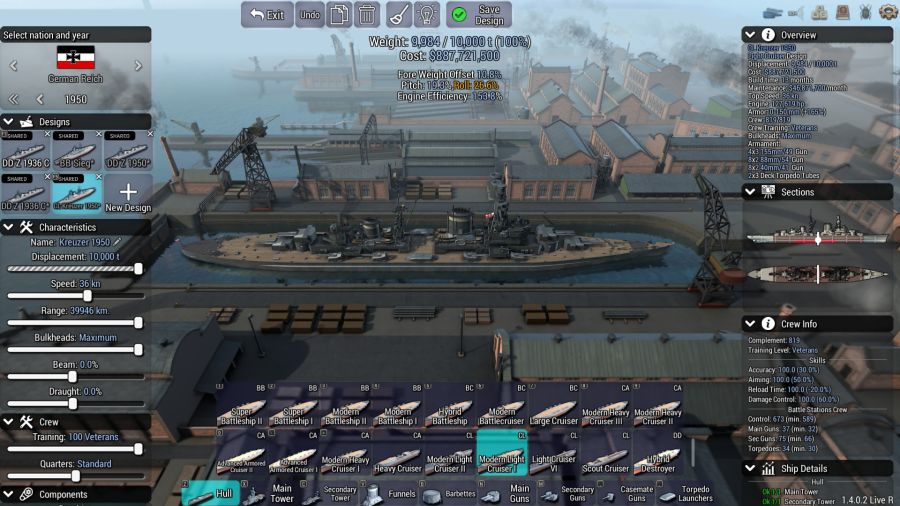 [군함 설계] 강력한 통상파괴전용 순양함을 설계했다._1.jpg