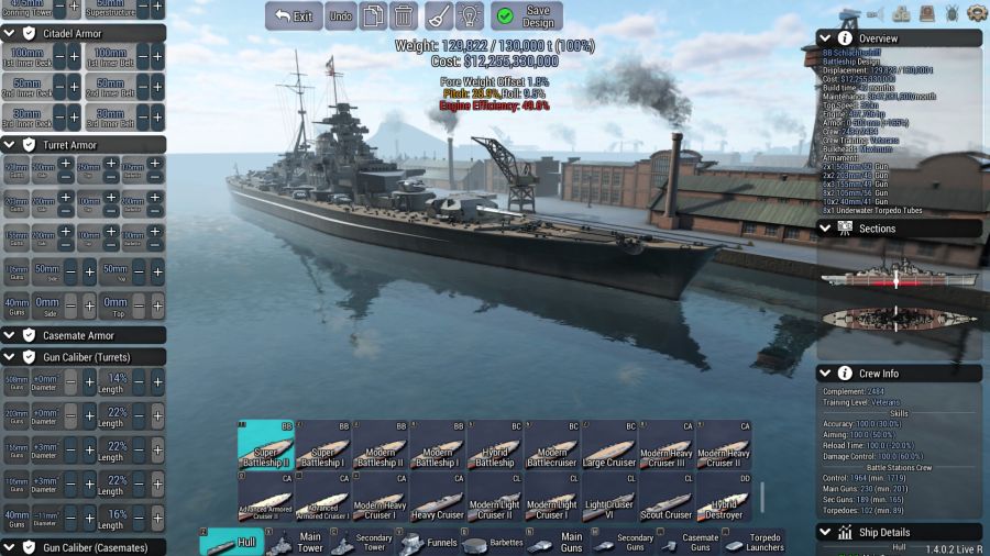 [군함 설계] 이번에는 실현은 가능한(?) 엽기 초중전함_8.jpg