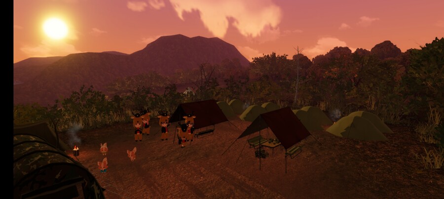 유루캠)새로운 의상과 캠핑장소로 힐링중_4.jpg