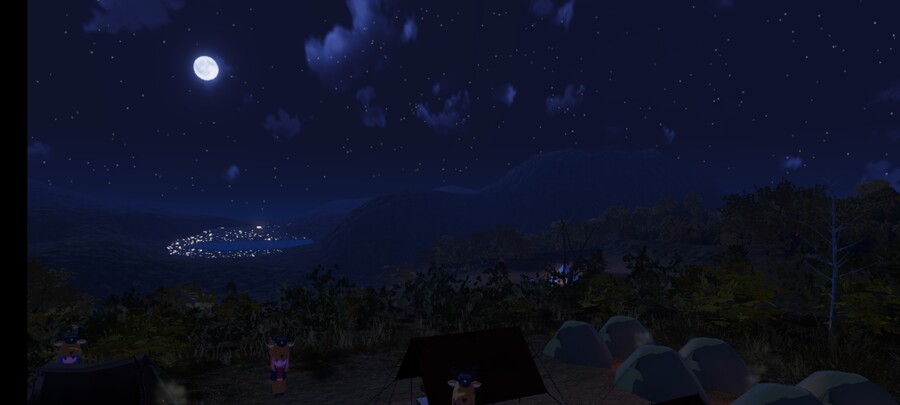 유루캠)새로운 의상과 캠핑장소로 힐링중_5.jpg