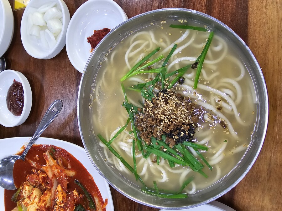 오늘은 대전 대선 칼국수임