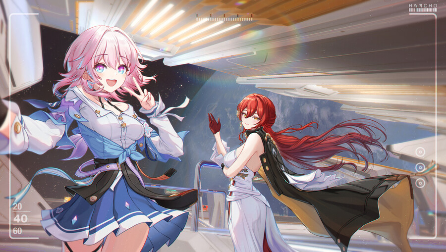 스타레일) 삼칠이랑 히메코 일러스트_2.jpg