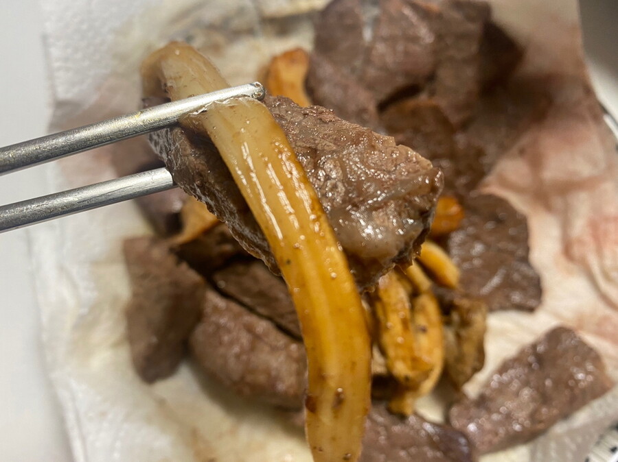 송이랑 같이 먹은 한우~~~_7.jpg