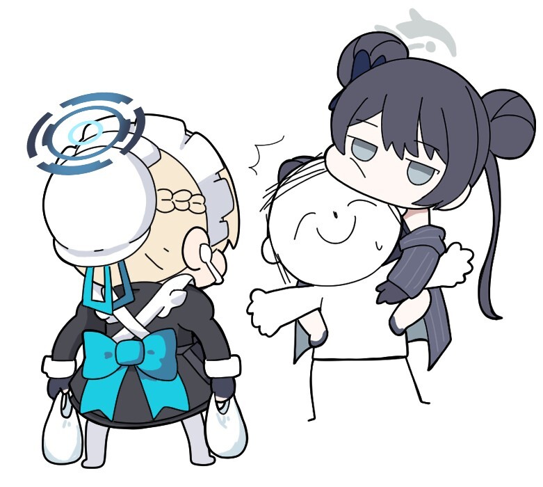 블루아카) 키사키 어부바를 발견한 토키 만화.manhwa_1.jpg