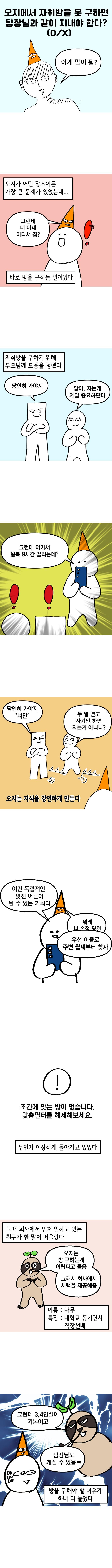 공공기관 합격했는데 오지 가서 문화 충격 받는 만화2
