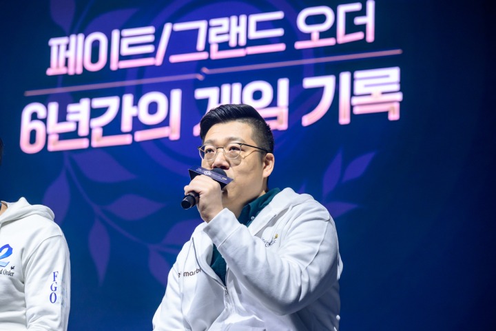 12월 2일 AGF2023에서 열린 넷마블 페이트 그랜드 오더 6주년 기념행사_이종혁 넷마블사업부장 (1).jpg