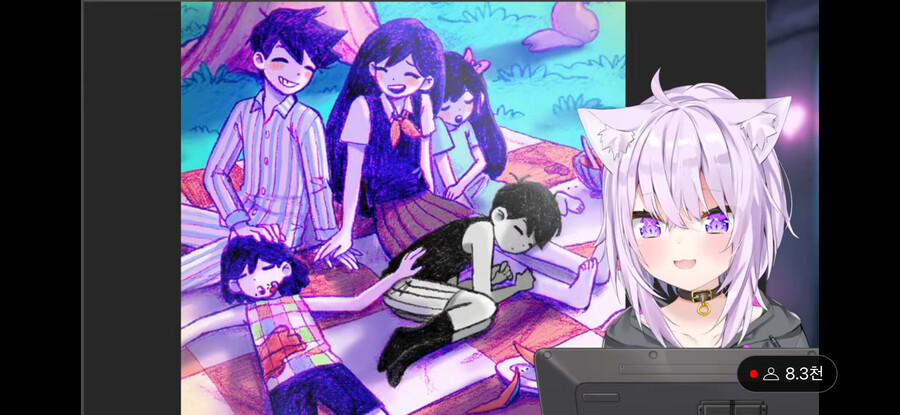 버튜버) 오카유 오모캣 콜라보 방송 중 설명들_11.png