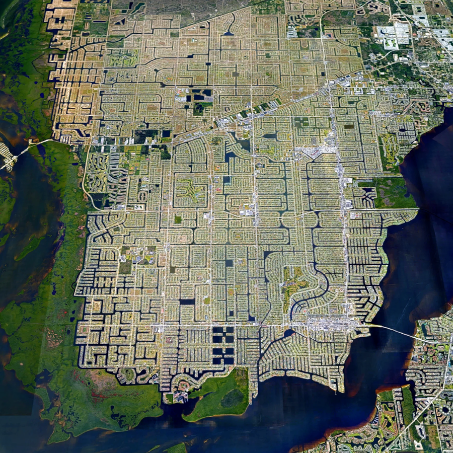 미국 플로리다의 개쩌는 계획도시
