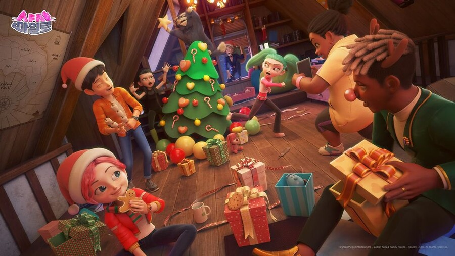 [한국애니] 2023 성탄절 국산애니 일러스트 모음집_1.jpg