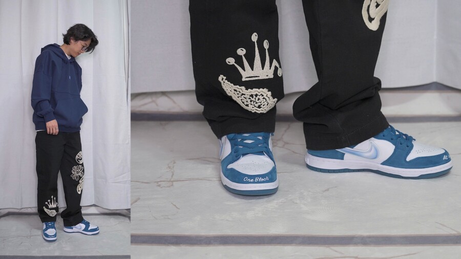 [리뷰] 나이키 x 본앤레이즈드 SB 덩크 로우 프로 QS 원 블락 앳 어 타임_8.jpg