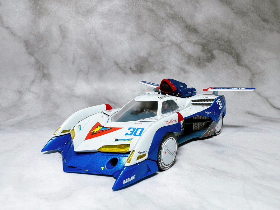 [아오시마] 사이버포뮬러 아스라다 G.S.X 에어로 모드 Ver. 풀도색 완성_17.jpg