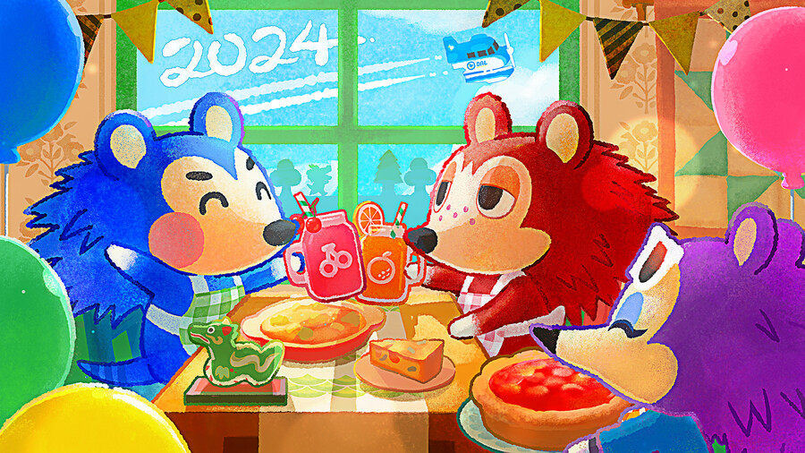 닌텐도, 스플래툰, 동물의 숲, 포켓몬 신년 인사_2.jpg