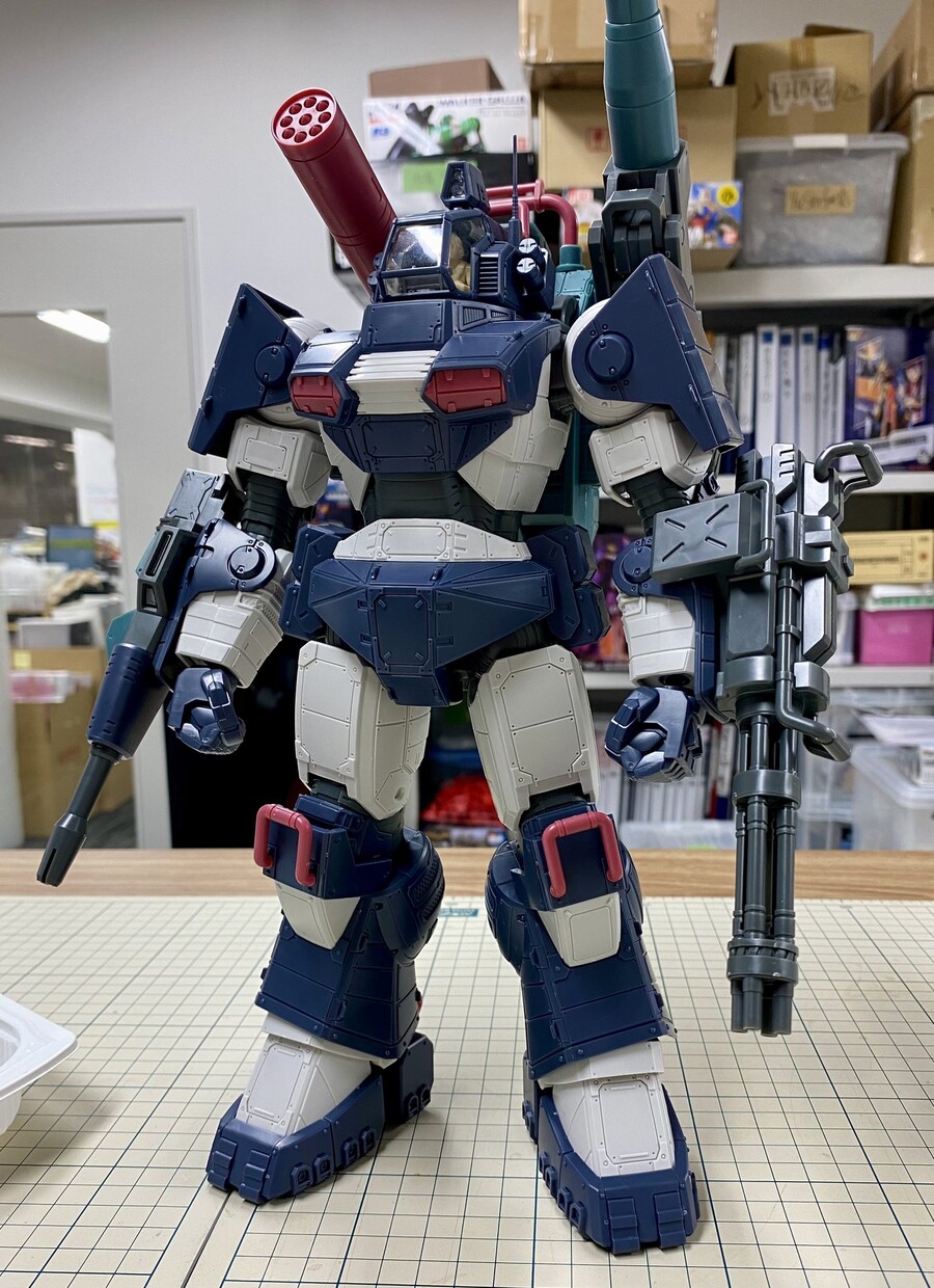 [맥스팩토리] PLAMAX 1/35 다그람 Ver.GT 조립 샘플 이미지_2.jpg