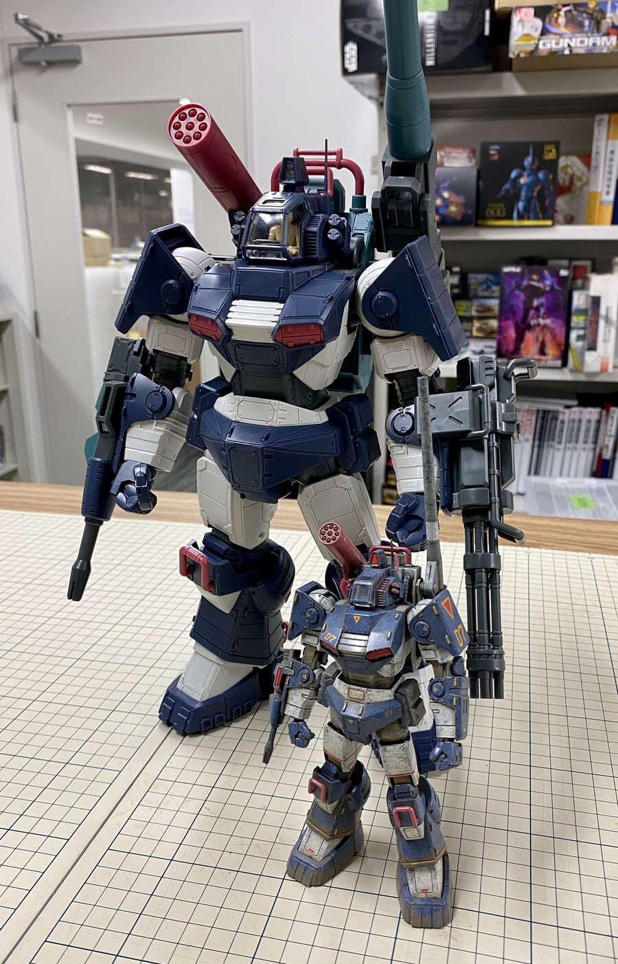 [맥스팩토리] PLAMAX 1/35 다그람 Ver.GT 조립 샘플 이미지_3.jpg