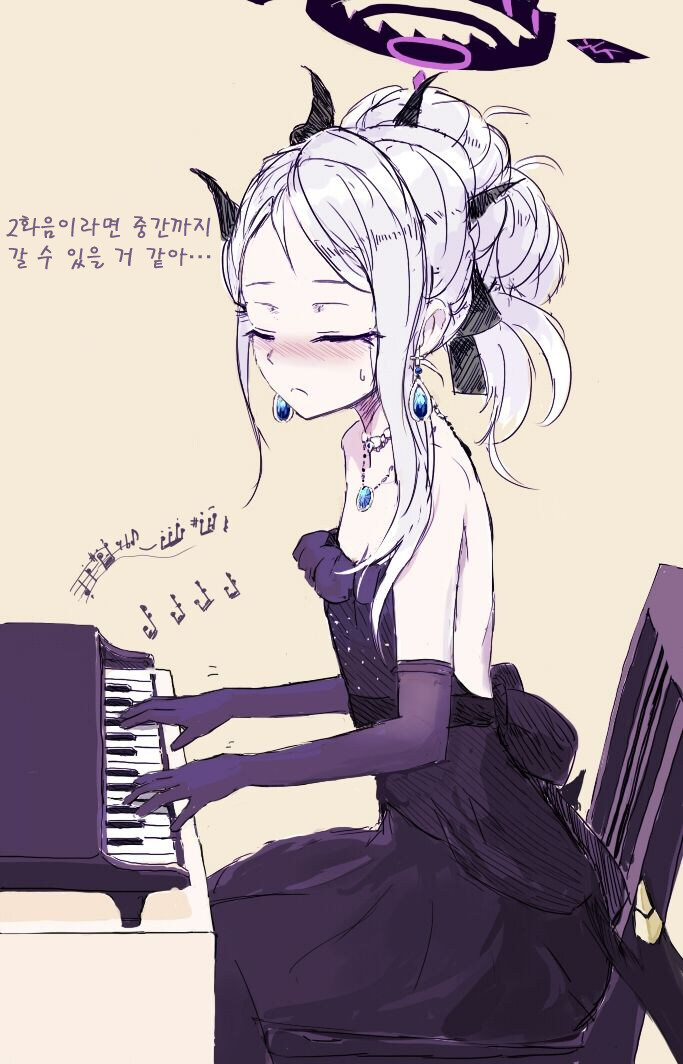 블루아카) 번역) 미니피아노 연주하는 드레스 히나_2.jpg