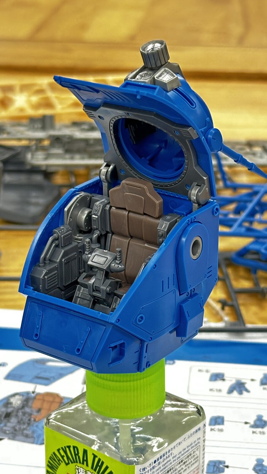 [맥스팩토리] PLAMAX 1/24 스트라이크 독 상반신 조립 이미지_11.jpg