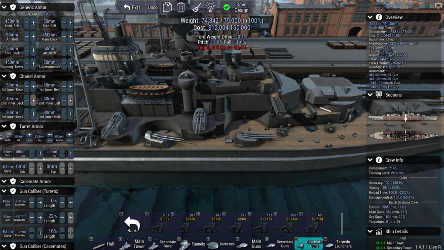 [군함 설계] 내 취향대로 설계한 75000t짜리 독일 고속전함_3.jpg