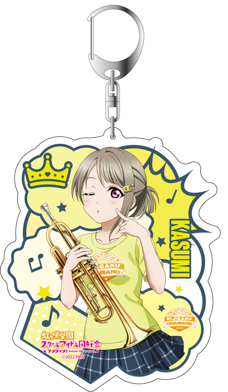 러브라이브! 니지가사키 ODAIBAND 나카스 카스미 일러스트 및 굿즈 공개_3.jpg