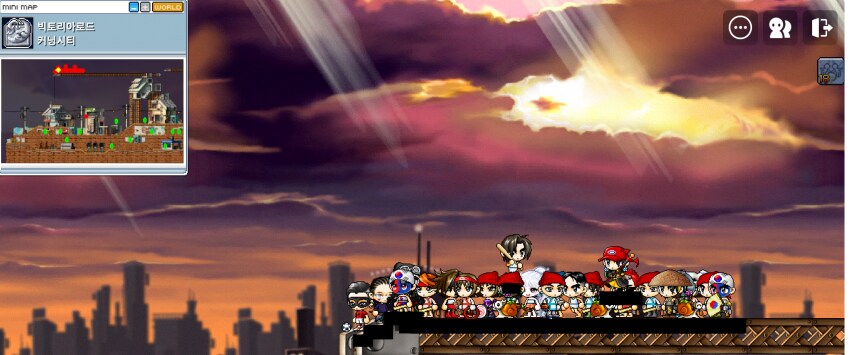 메이플랜드) 커닝시티에서 축구 응원하기_1.png