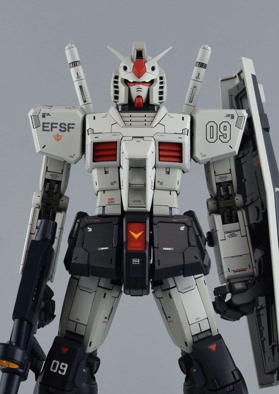[MG] 건담 롤아웃 컬러 RX-78-1 Gundam (Rollout Color)_29.jpg