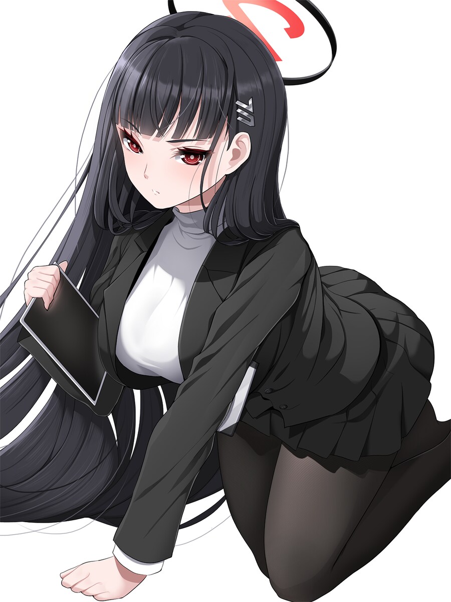 자작)블루아카이브 츠카츠키 리오 그림!_1.png