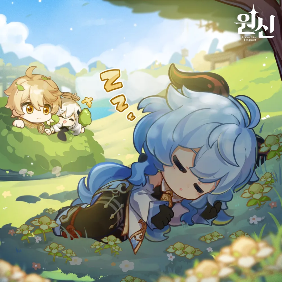 [블루아카]블아 갑자기 불타는거 개웃기네ㅋㅋㅋ_1.webp