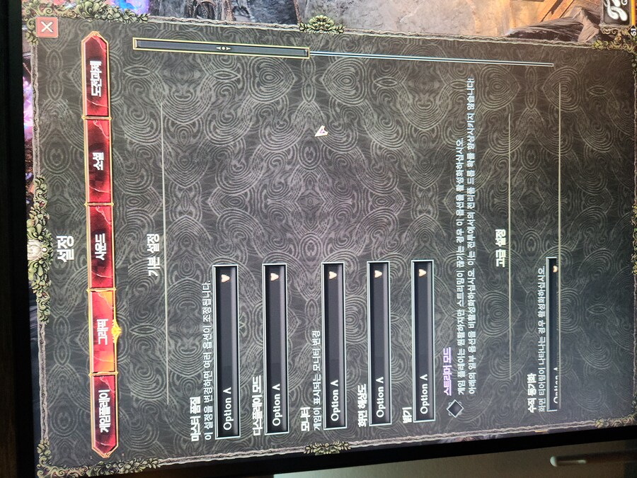 라스트 에포크 그래픽 설정 오류_1.jpg