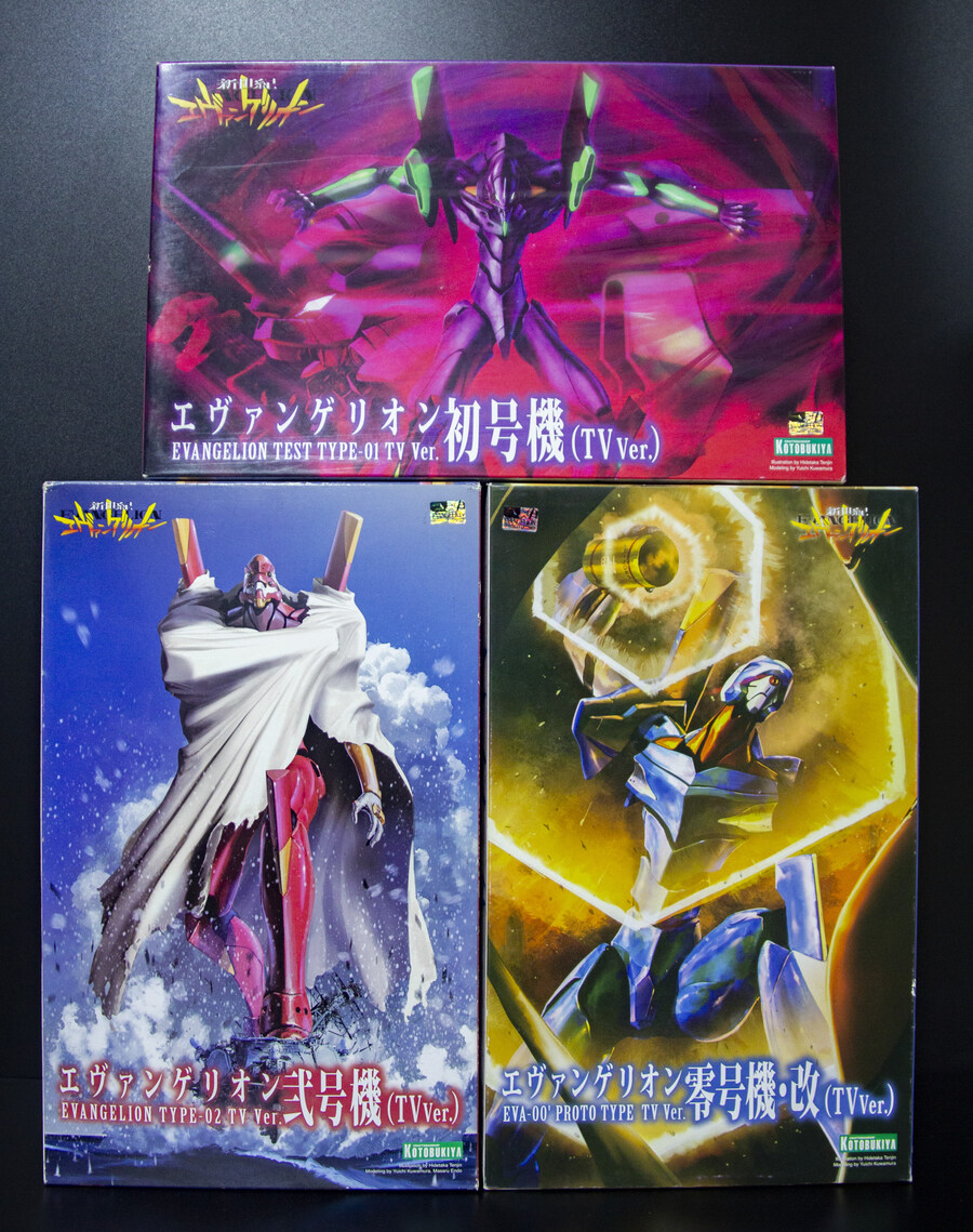 고토부키야 에반게리온 0, 1, 2호기 TV버전 입니다._3.jpg