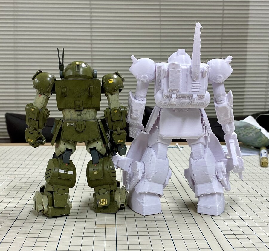 [맥스팩토리] PLAMAX 1/24 장갑기병 보톰즈 3탄 다이빙 비틀 시작품 비교_4.jpg