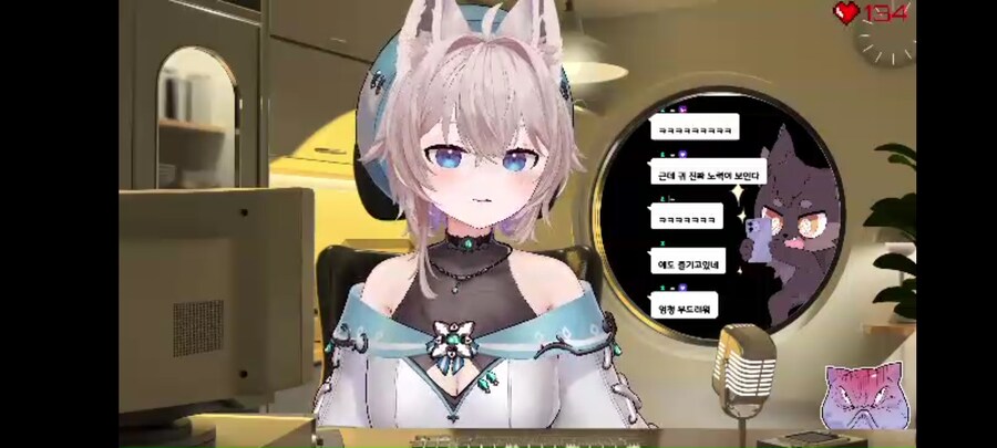 버튜버) 건전키코님의 3D 시험 방송_1.jpg