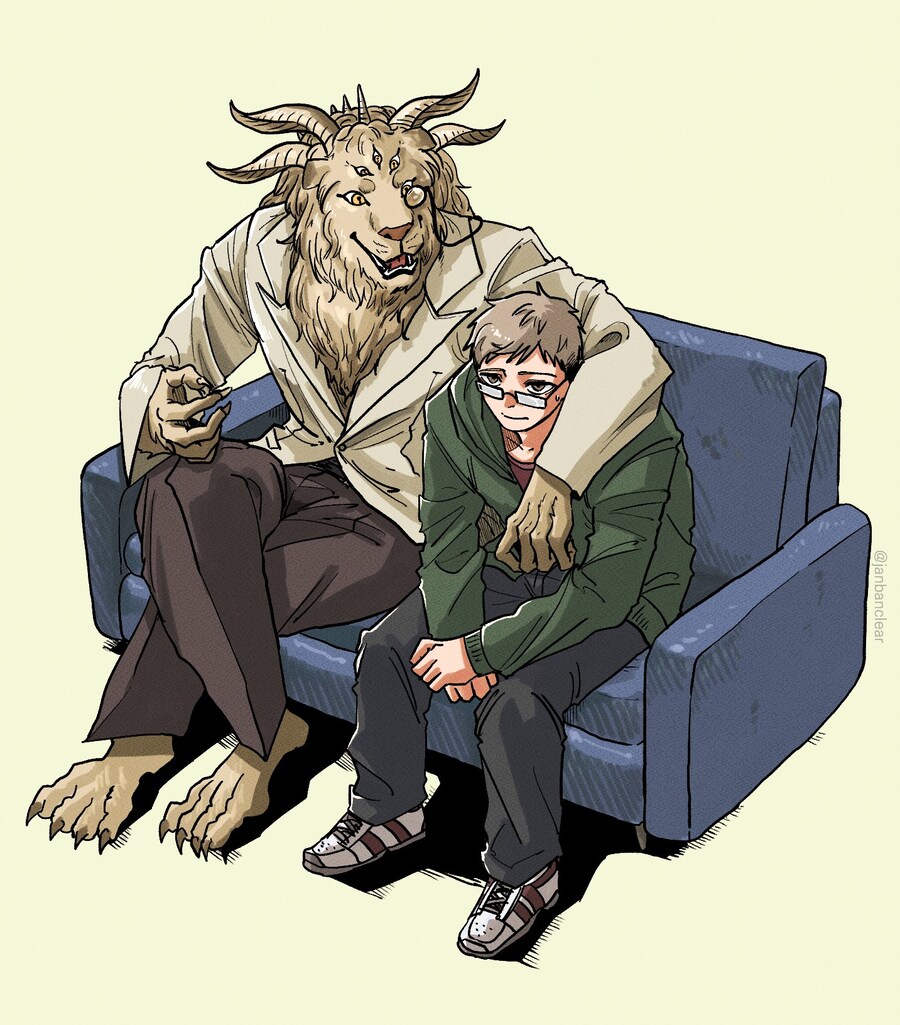 던전밥) 라이오스 학부생에게 대학원을 권유하는 날개사자 교수_2.jpg