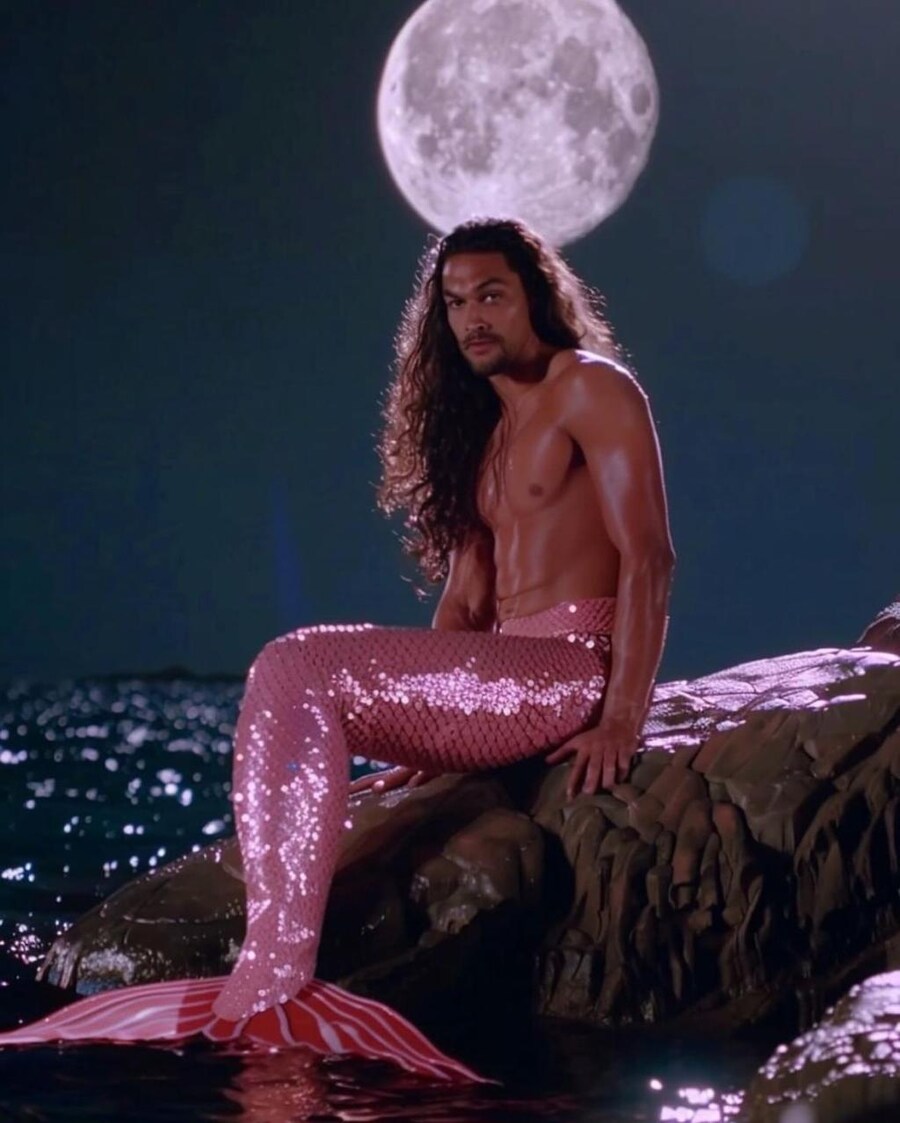 AI가 그린 인어 버전 아쿠아맨_1.jpg