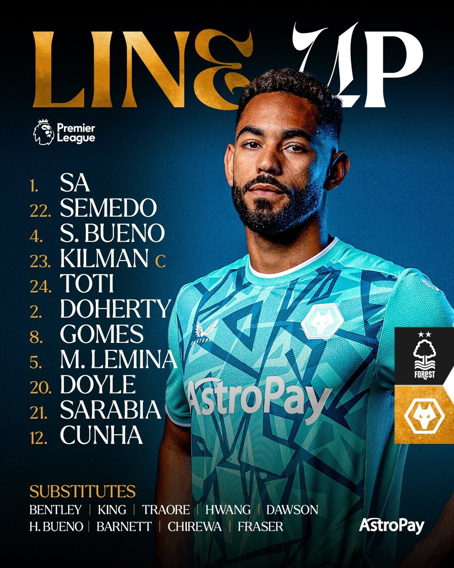 [EPL] 노팅엄 VS 울버햄튼 "황희찬" 벤치 시작_1.jpg