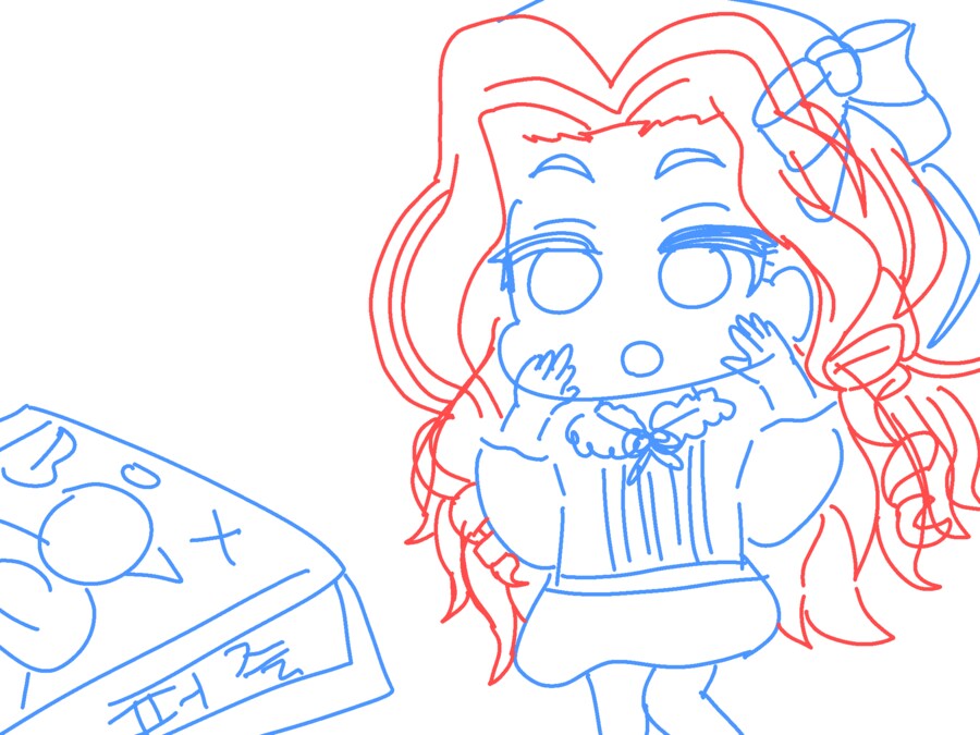 @) 생일 선물 받는 와카바 눈나 그렸습니다_2.png