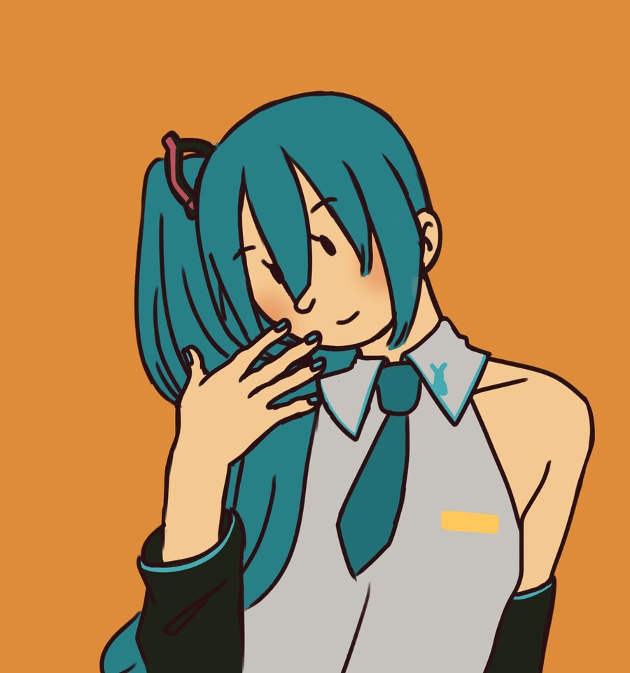 미쿠) 왠지 핫해진 사이드테일 미쿠_4.jpg