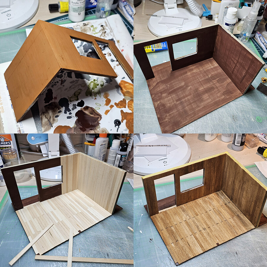 지브리의 '귀를 기울이면' 바이올린 공방 미니어처_4.jpg