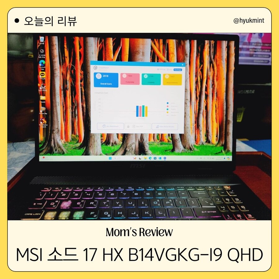 인텔CPU 매력 넘치는 MSI Sword 17 HX B14VGKG-i9 QHD_1.jpg