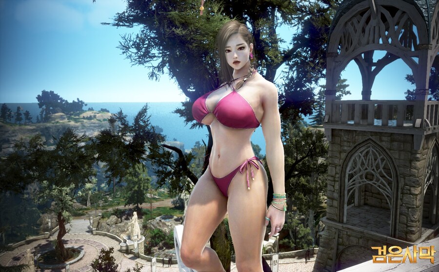 [검은사막] 가디언 신상 비키니 구매후 간단 착용샷_3.jpg