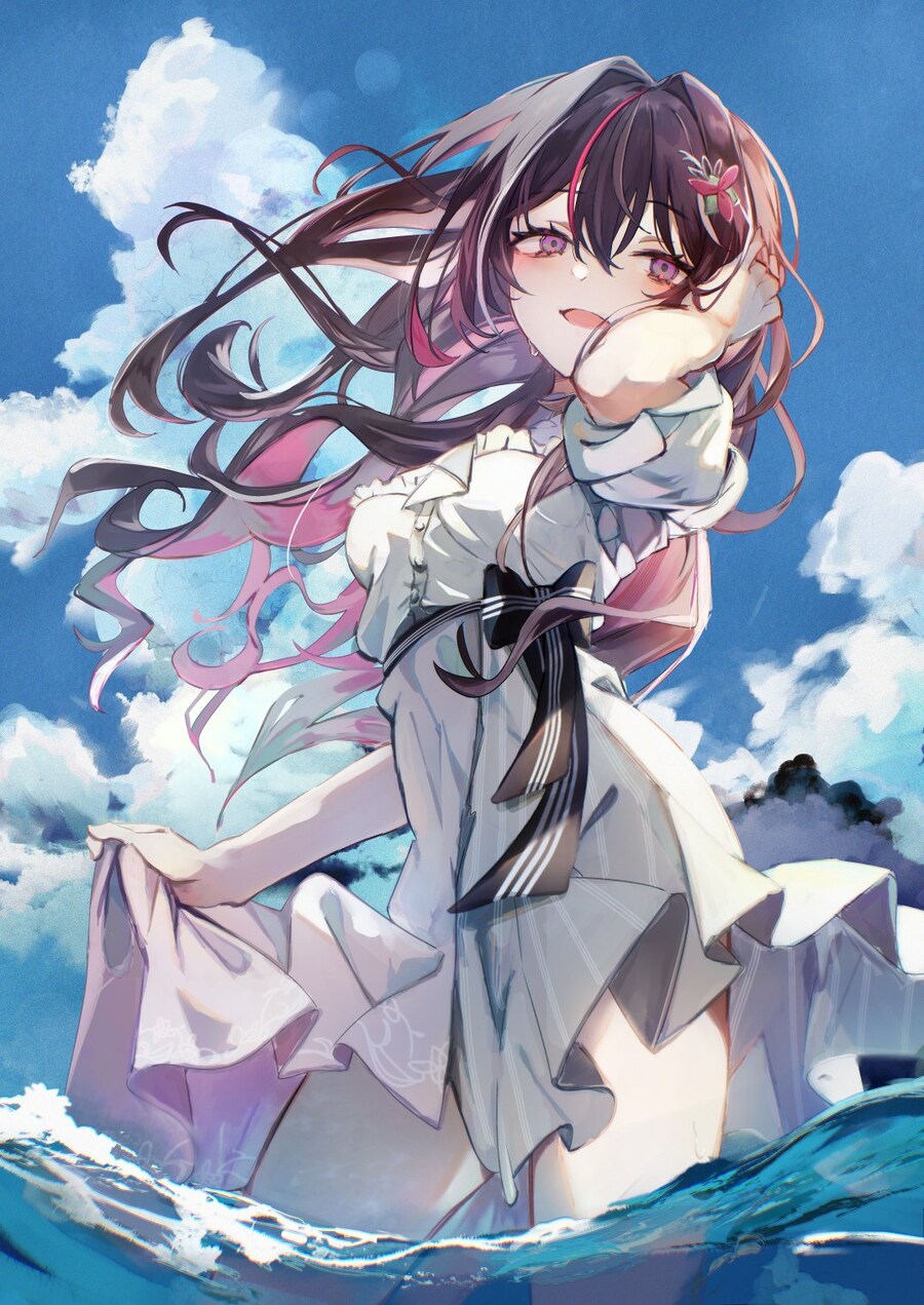 버튜버) 해변가의 아즈키_1.jpg