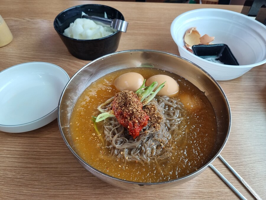 인천 구월동 수정냉면