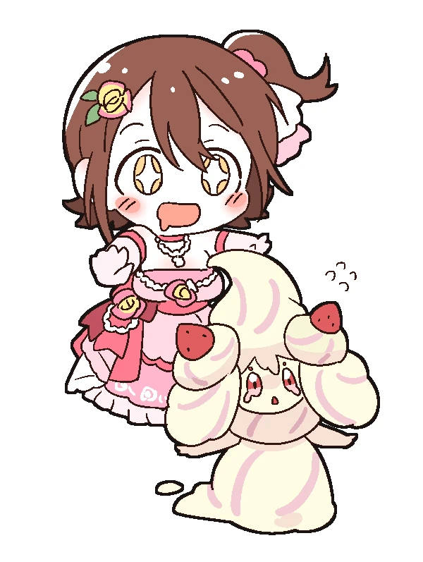 @,포켓몬) 미라이,코우메,시즈카,에밀리,쇼코,사치코와 포켓몬_2.webp