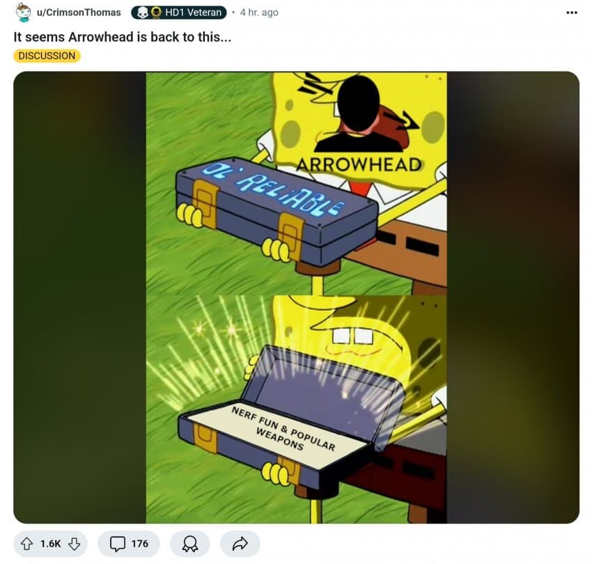 헬다2) 또 유저랑 기싸움하느라 대량너프, 레딧 반응 근황_1.jpg