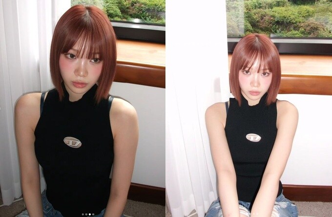 르세라핌 김채원, 마성의 눈빛 [스타★샷]_2.jpg